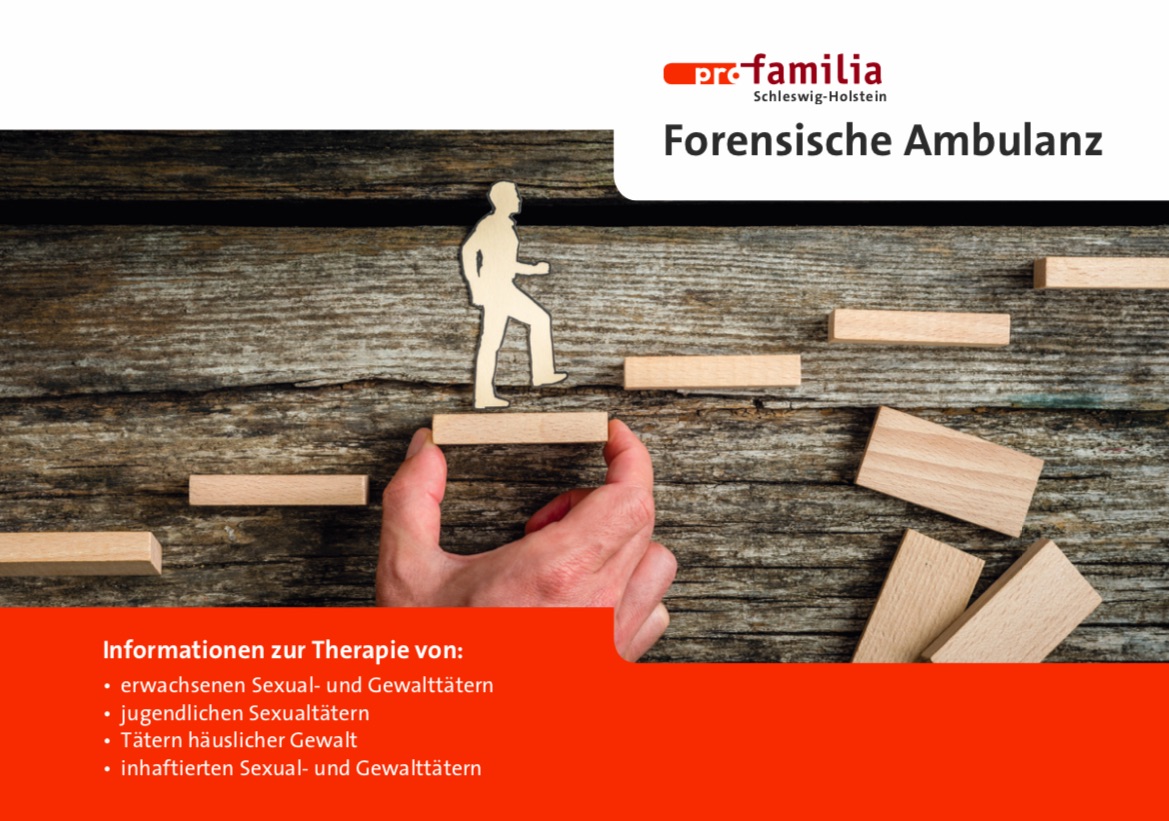 Forensische Ambulanz Deckblatt Flyer